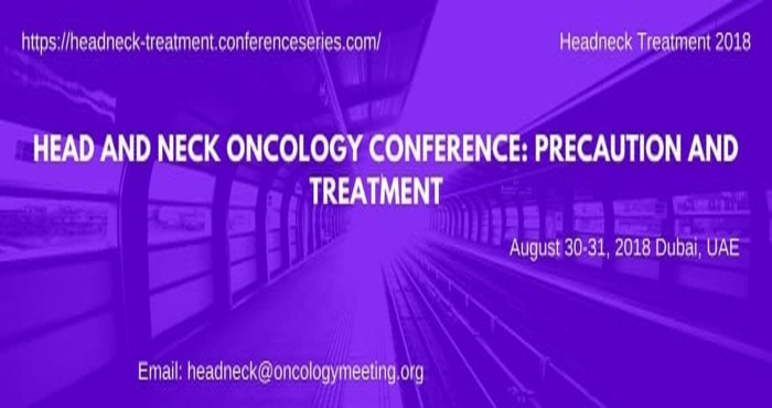 Head and Neck Conference: The Multidisciplinary Approach
